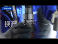 Βιδωτή τάπα με 6 κεφαλές και μηχανή πλήρωσης 8+8 κεφαλών, γραμμή πλήρωσης απολυμαντικών 84 2'25''