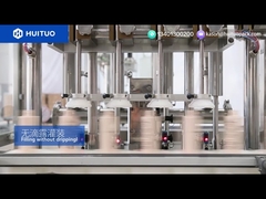 Μηχανή πλήρωσης για καθαριστικό και μηχανή κάλυψης για καπάκι αντλίας, πλήρωση χωρίς σταγόνες, ακριβές πώμα