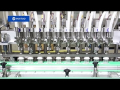 Πλαστικό μηχάνημα πλήρωσης μπιμπερό PET με γραμμικό σερβοέμβολο 10 κεφαλών Huituo για παιδικό λάδι