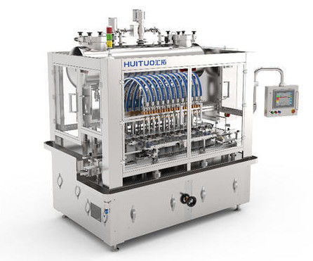 Flowmeter μπουκαλιών της PET Huituo αυτόματη αντισηπτική sanitizer απολυμαντική ρευστή μηχανή πλήρωσης