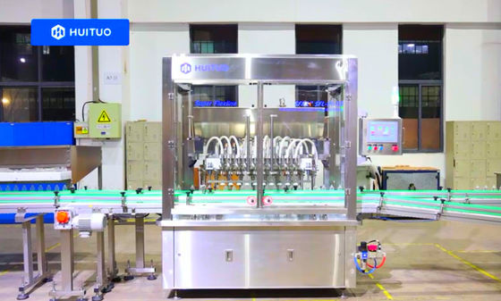 Sanitizer χεριών 380V 50Hz 40BPM μηχανή υλικών πληρώσεως μπουκαλιών