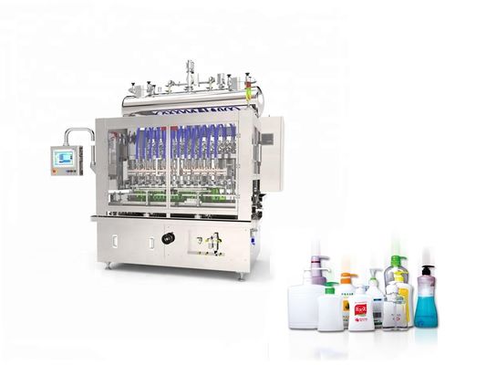 1.5KW διαβρωτική υγρή μηχανή κάλυψης και μαρκαρίσματος μπουκαλιών γεμίζοντας