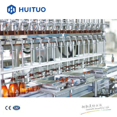 Υγρή μηχανή πλήρωσης εμβόλων μπουκαλιών Huituo για τη Pet και τα εμπορευματοκιβώτια γυαλιού