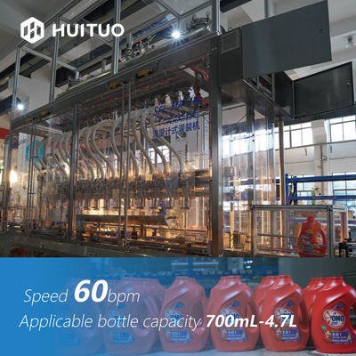 Flowmeter υπόλοιπου κόσμου 3 Huituo γραμμική μηχανή πλήρωσης για το υγρό πλυσίματος των πιάτων